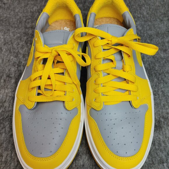 Nike Air Jordan 1 Elevate Low Yellow Grey DH7004-017 Womens Sz 10 = Mens Sz 8.5 - Picture 2 of 8